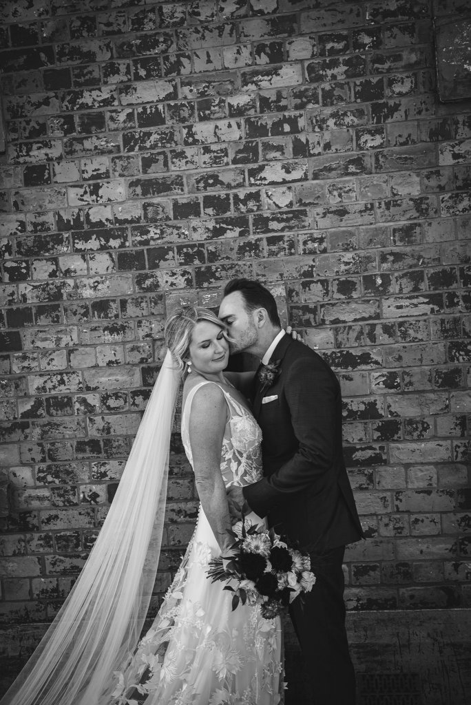 Lydia’s dress was made out of 3D lace manipulated & constructed to look like it ‘came like that’ heavily adorned around the hem and creeping up to a ‘V’ neck bodice, which has extra sparkle and sea pearls added – a truly bespoke Wedding dress for one of my best friends!